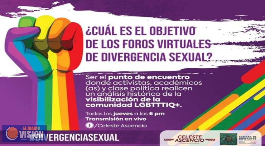 Ni un paso atrás en la lucha por los derechos humanos de la comunidad LGBTTTIQ+: Celeste Ascencio