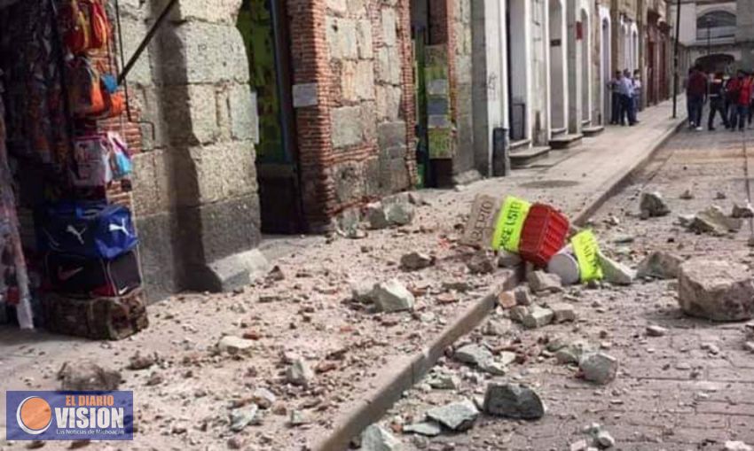 Suman mil 571 réplicas del sismo magnitud 7.5 en Oaxaca