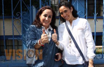 La Familia Calderón acude a las urnas