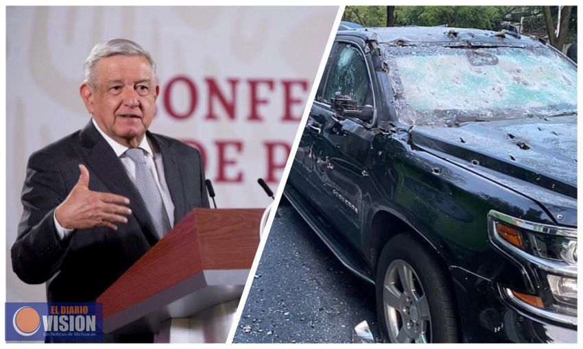 Desde diez días antes de ataque contra García Harfuch se sabía de comando: AMLO