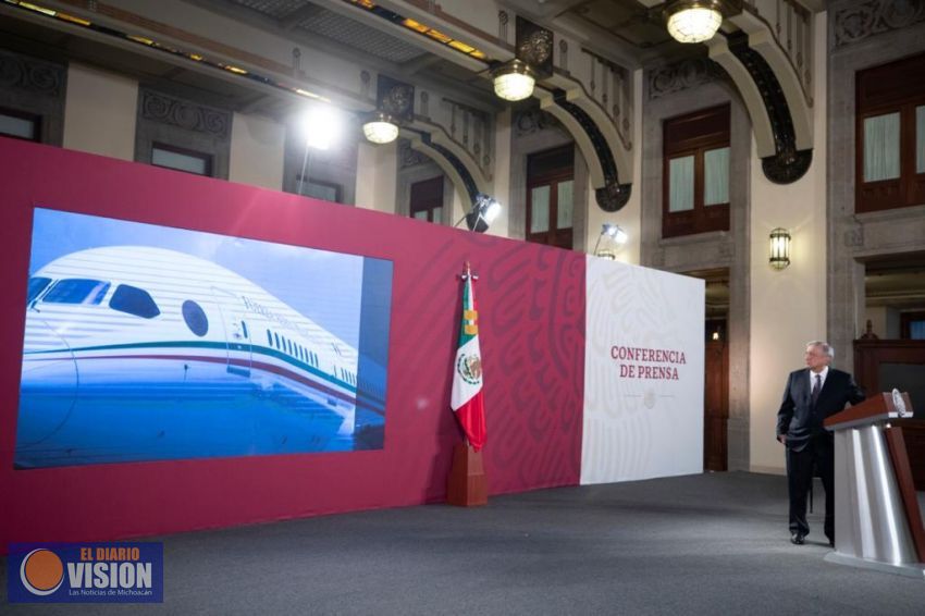 “Será para comprar equipo médico”: López Obrador reveló que hay dos ofertas para comprar el avión 