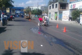 Avanzan obras de pavimentación en la colonia Tierra y Libertad