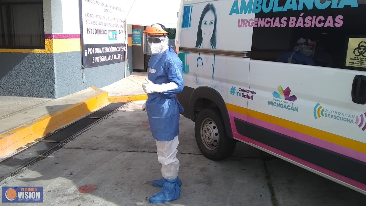 Hoy viernes, Michoacán registró 20 mil 843 casos confirmados y mil 659 defunciones por Covid-19 