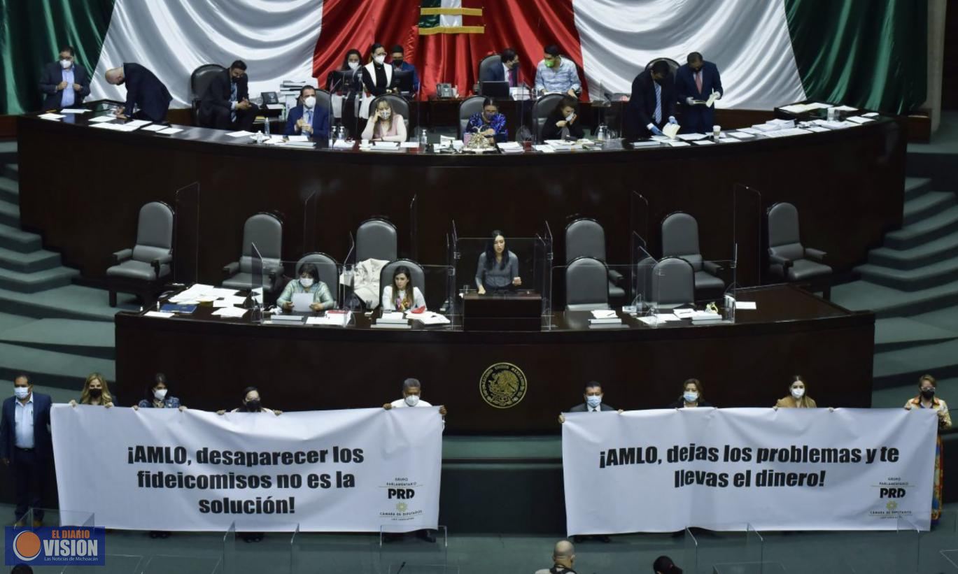 Diputados aprueban en lo general el dictamen para desaparecer 109 fideicomisos