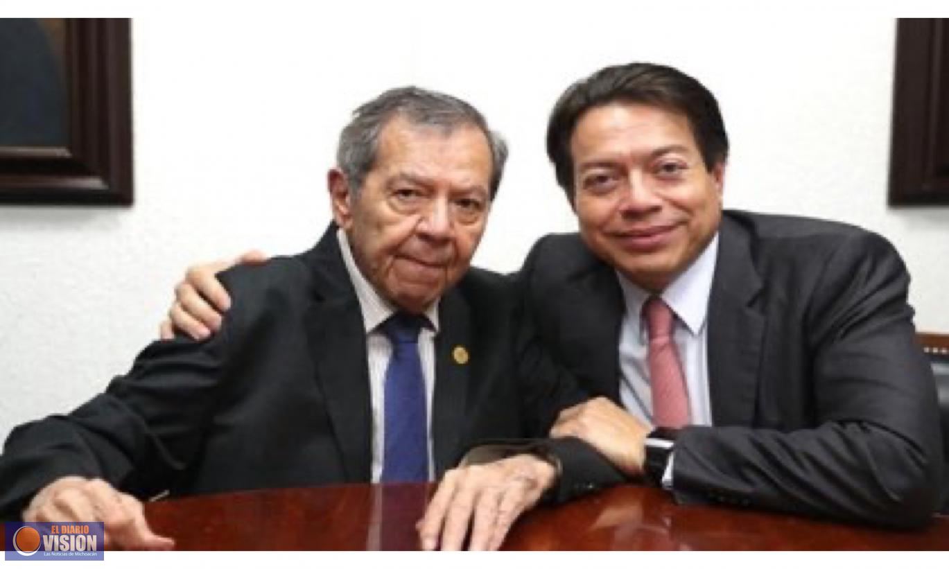 INE declara empate técnico entre Muñoz Ledo y Mario Delgado para la dirigencia de Morena