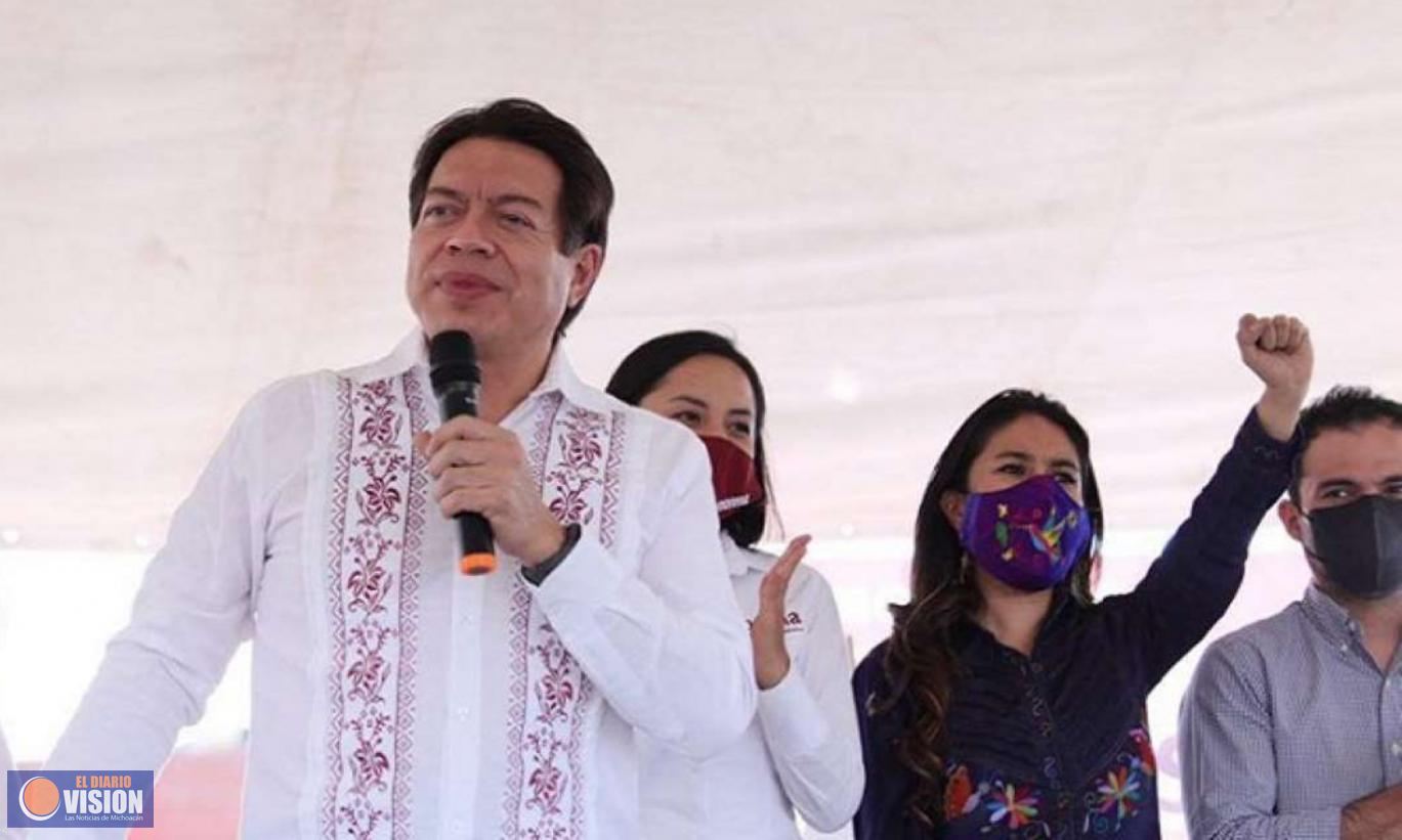 Un total de 254 legisladores de MORENA rechazan declinar a favor de Muñoz Ledo