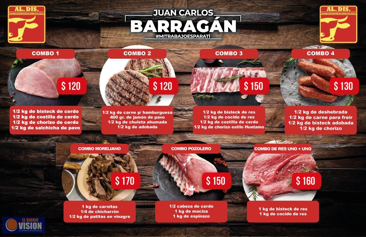 Logra Barragán acuerdo con distribuidora de carne para venta a precios especiales