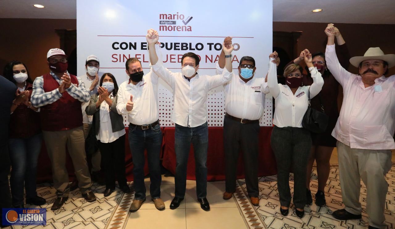 Muñoz Ledo quiere convertir a Morena en un partido de oposición al gobierno de AMLO: Mario Delgado
