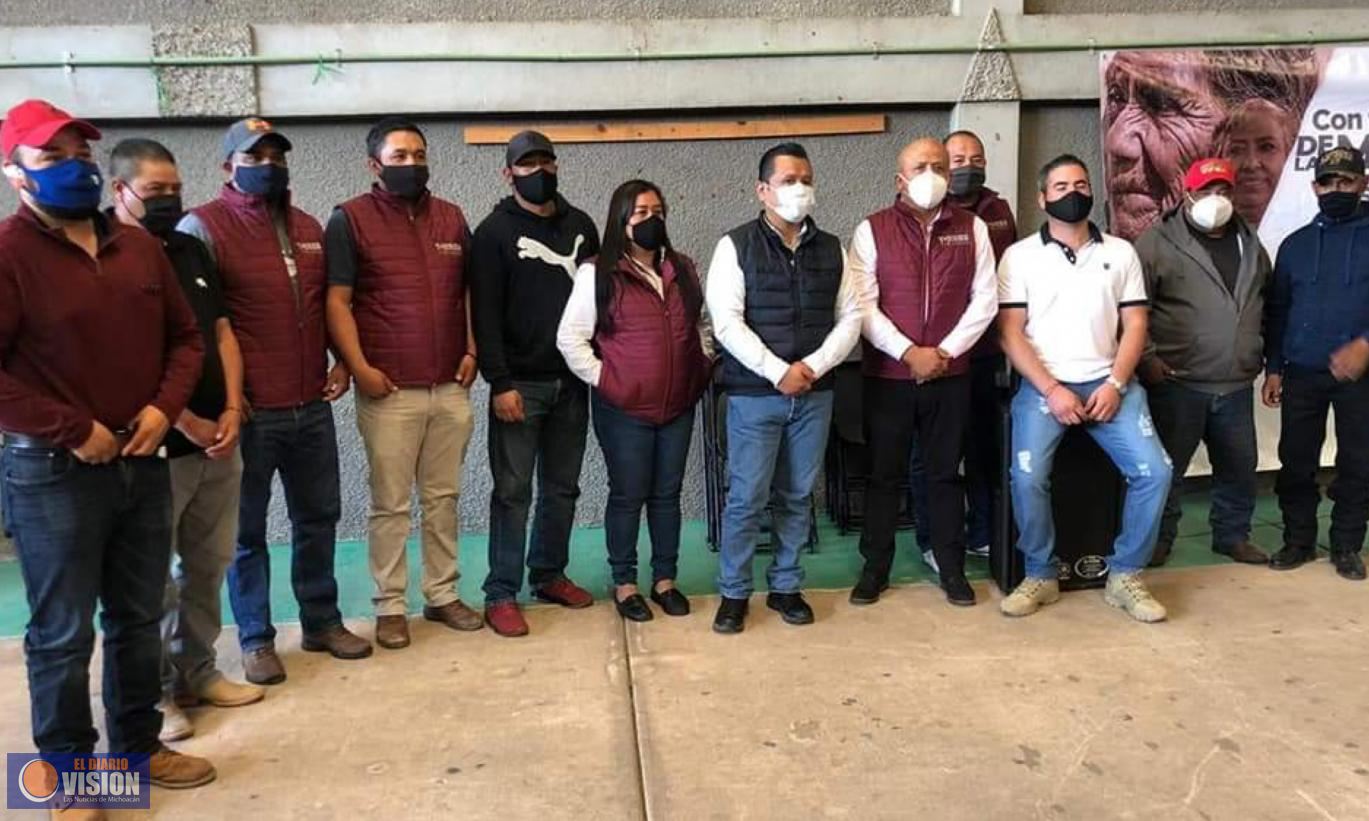 ADN Morelos, acuerda respaldar a Torres Piña para encabezar la 4T en la entidad 