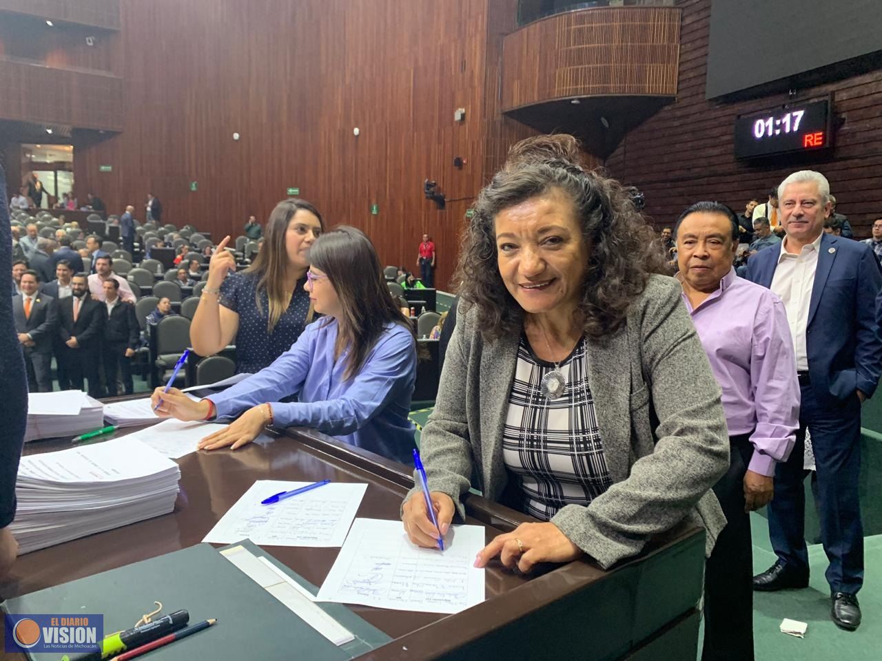 Diputada María Chávez presenta iniciativa de reforma para Ley General de Educación 