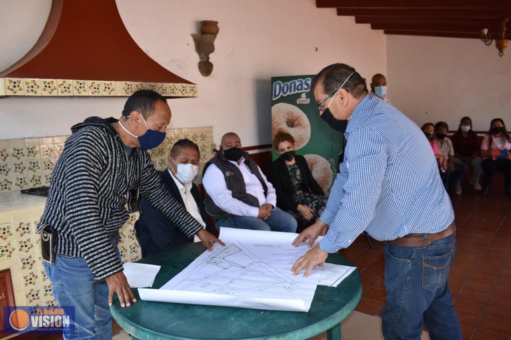 Instala Ayuntamiento de Morelia mesa de trabajo con comerciantes por Fiestas Guadalupanas 