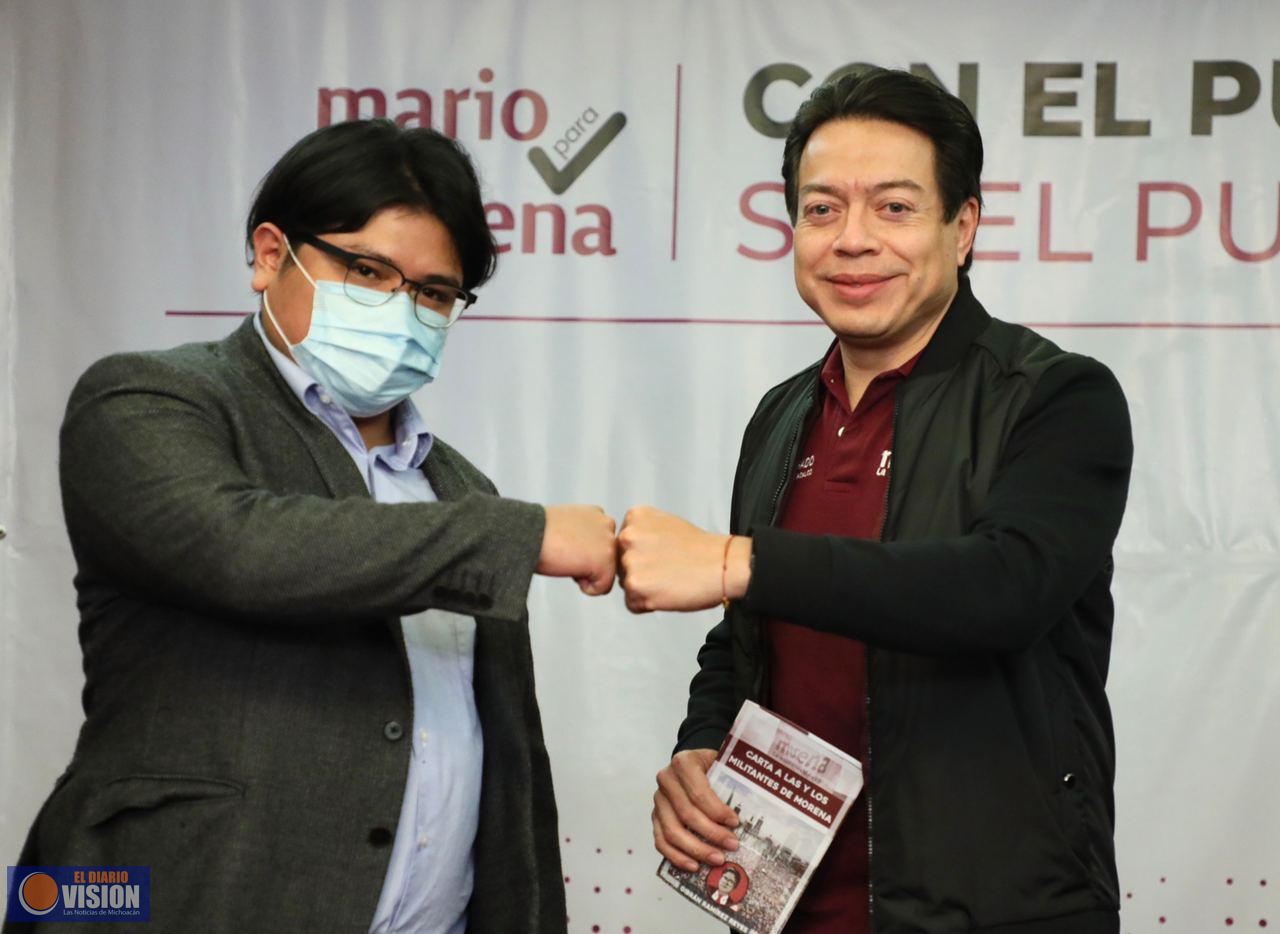 Proyecto de unidad impulsado por Mario Delgado suma aportaciones y propuestas de Gibrán Ramírez