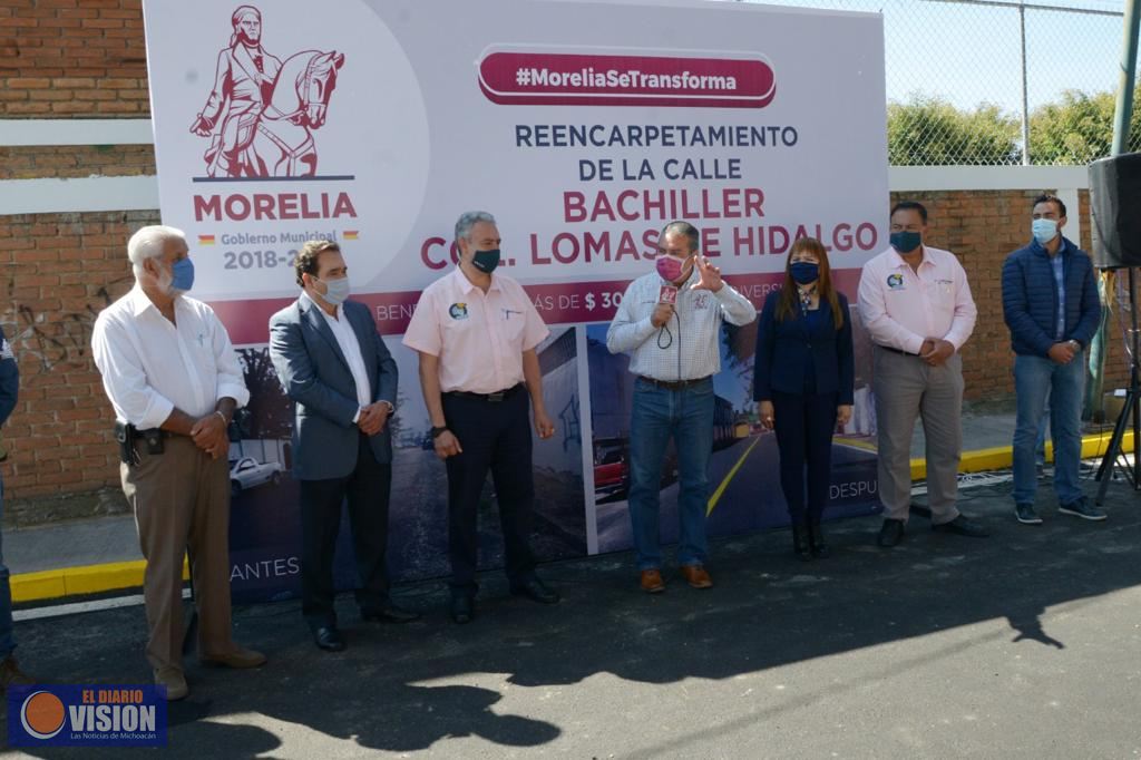Con políticas públicas al servicio de la ciudadanía es como se gobierna Morelia:Raúl Morón 