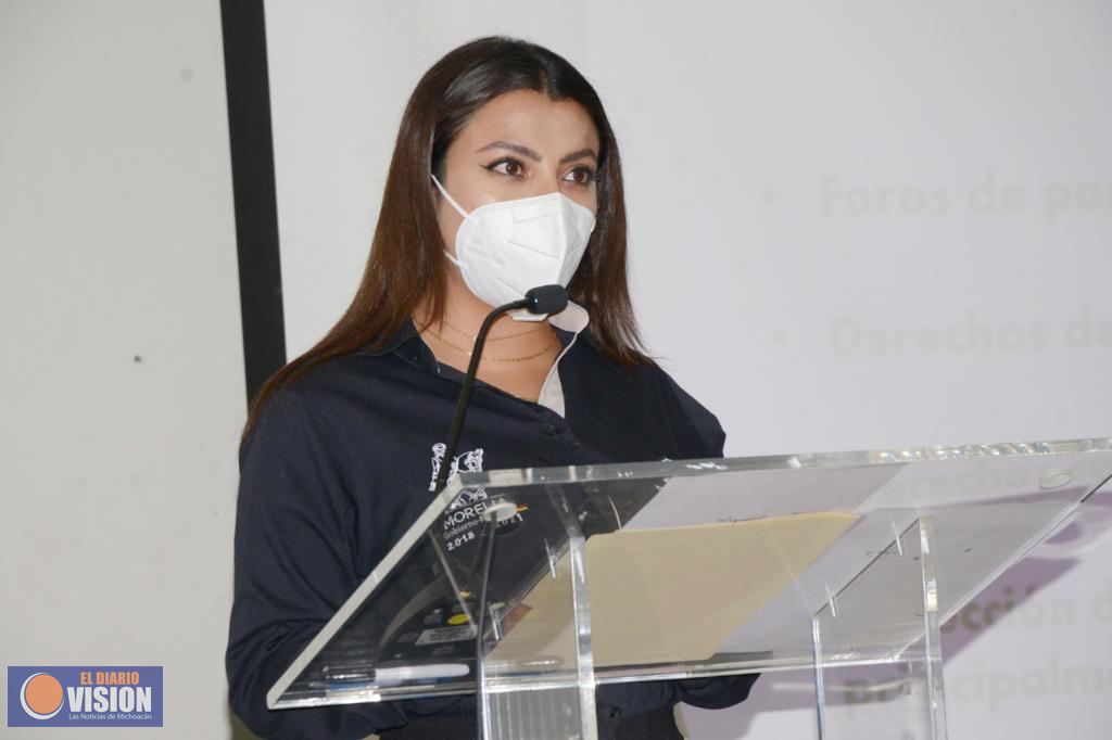 Con un gabinete jóven se han atendido las necesidades de las juventudes en Morelia: Denisse Paulin 
