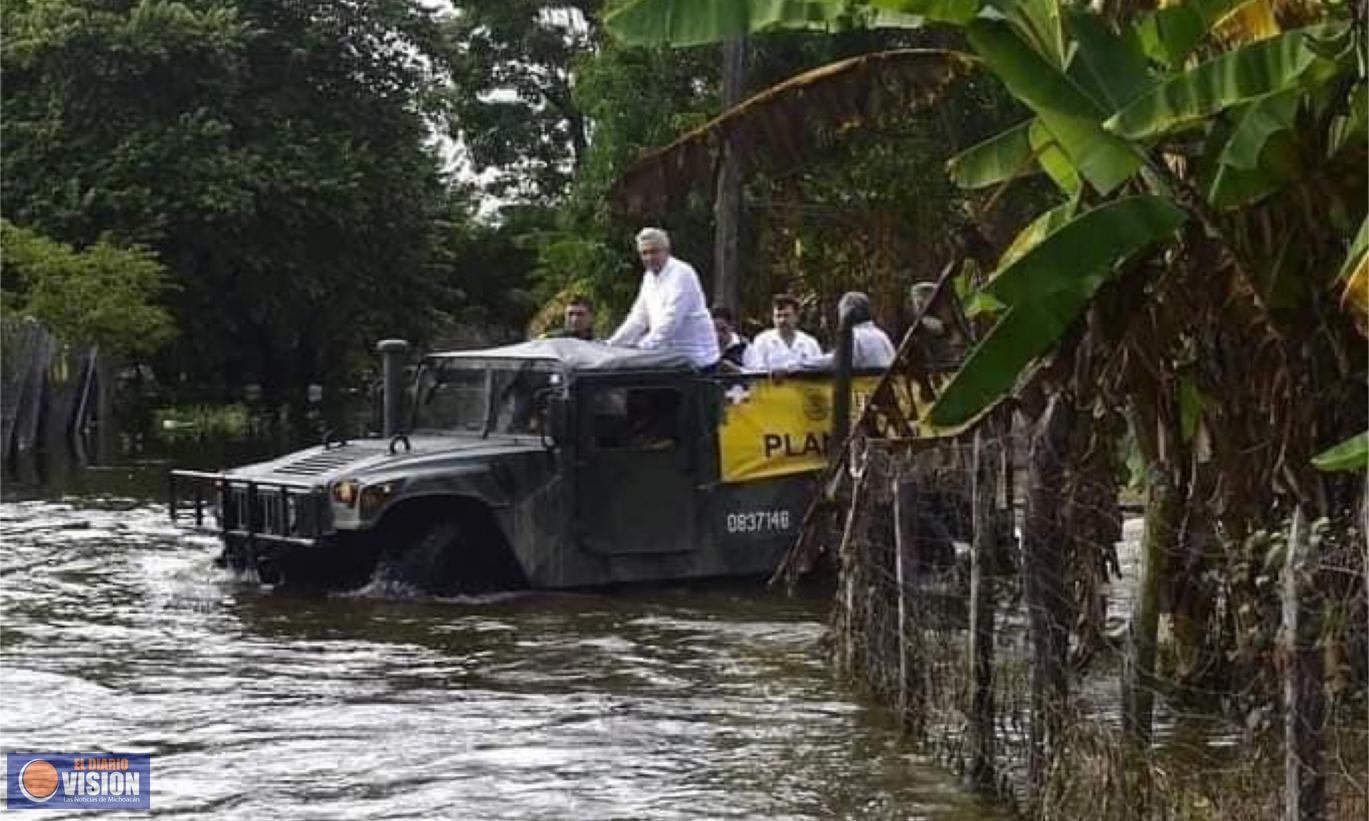 Alistan denuncia contra AMLO por inundaciones en Tabasco