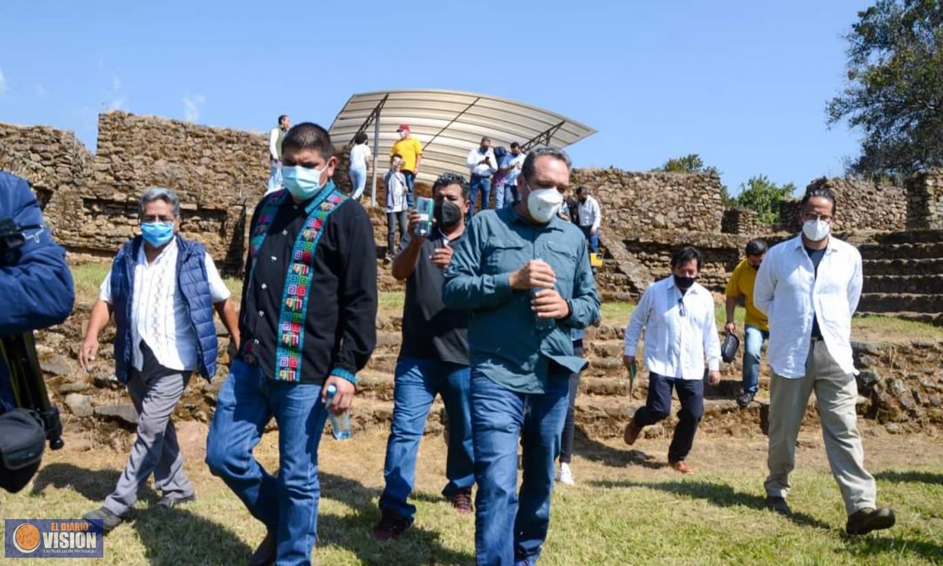 La zona arqueológica de Tingambato reabre sus puertas al público en general 