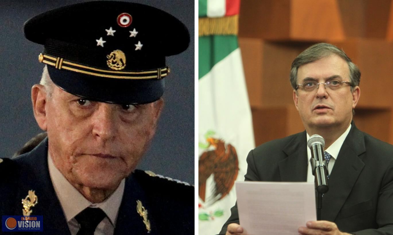 EU retira cargos penales a Salvador Cienfuegos; será investigado en México