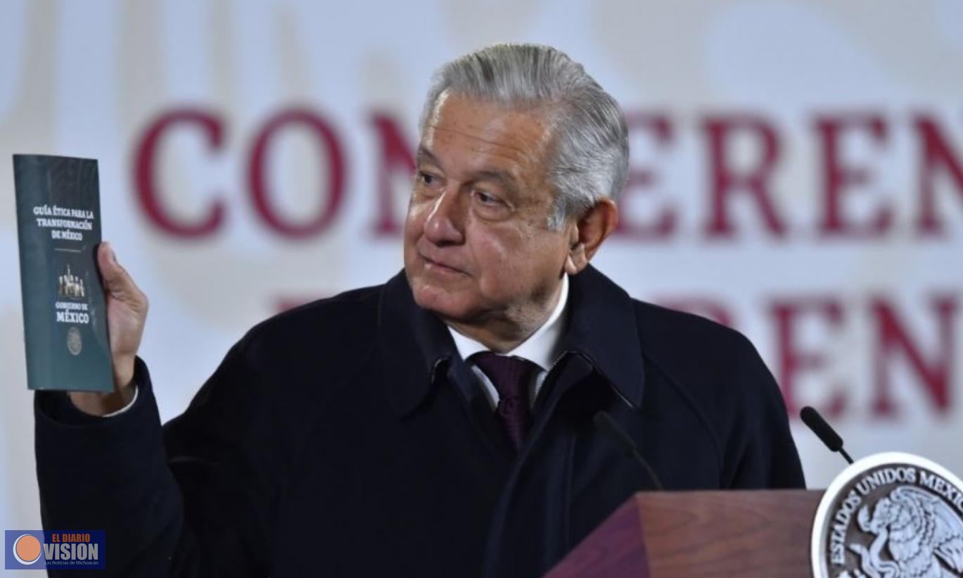 AMLO presenta Guía Ética para la Transformación