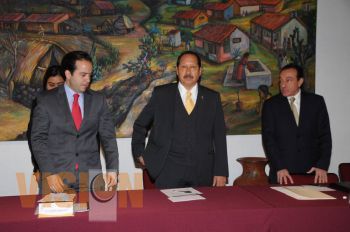 Alejandro Poiré y Leonel Godoy evaluaron los resultados del Protocolo de Seguridad electoral