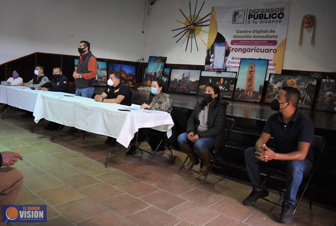 Erongarícuaro se suma al decreto emitido por el Gobierno del Estado para disminuir Covid-19