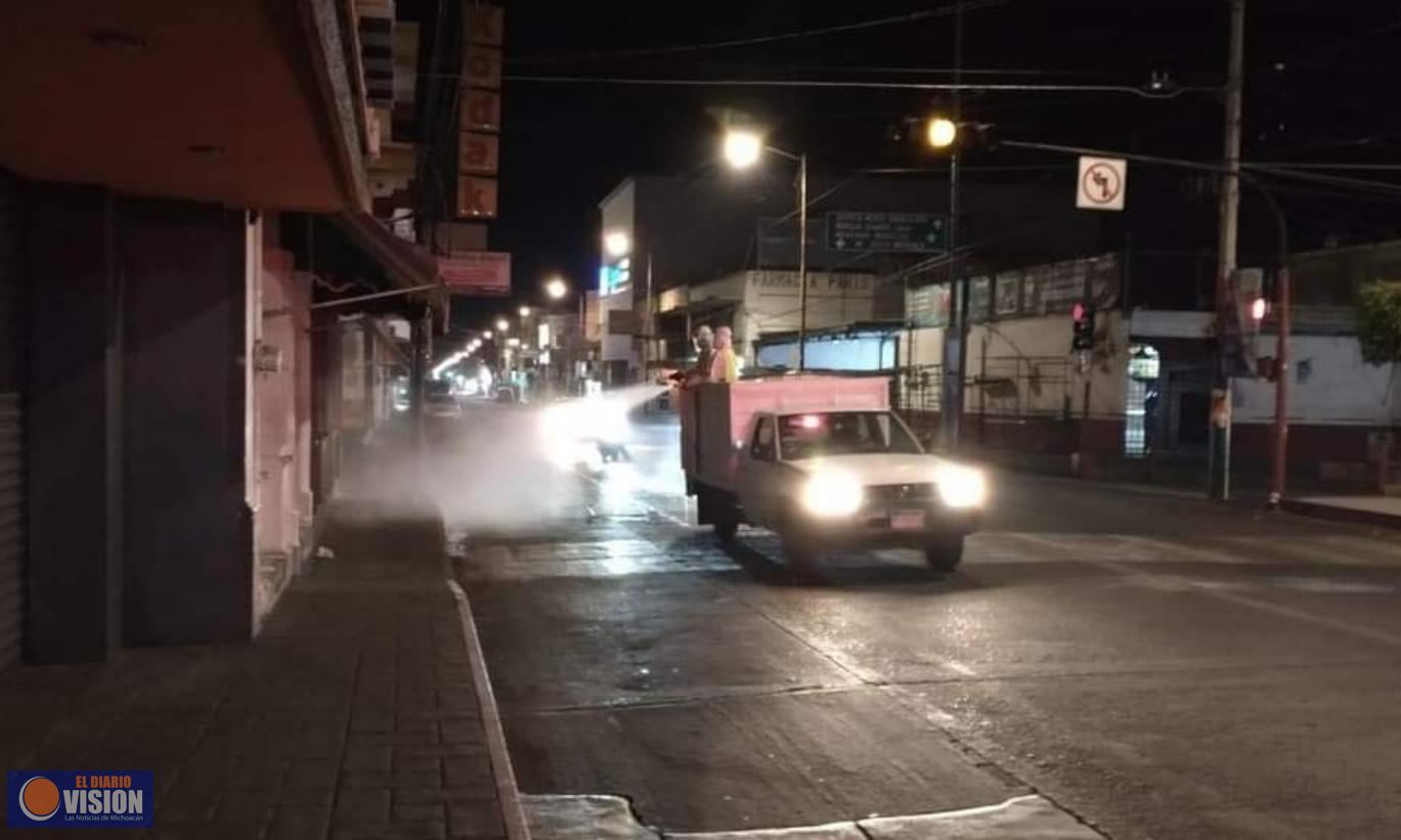 Luis Felipe León Balbanera intensifica jornadas de sanitización en el municipio 