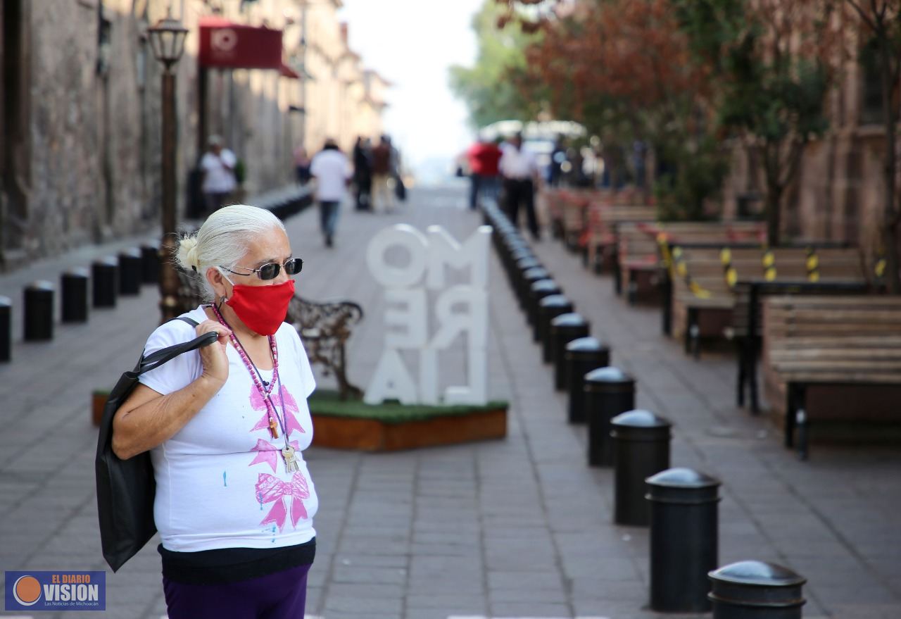 Al momento, Michoacán reporta 380 contagios, 58 se dan en Morelia 