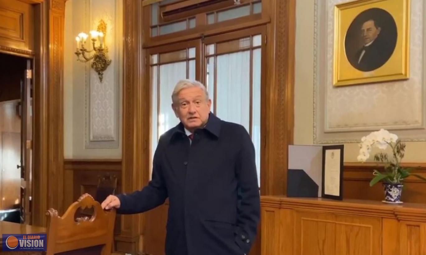 AMLO está a la mitad de su tiempo de aislamiento: Ssa