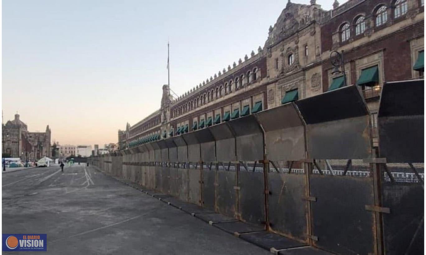 “No es miedo”, es para que no haya provocación: AMLO sobre las vayas 