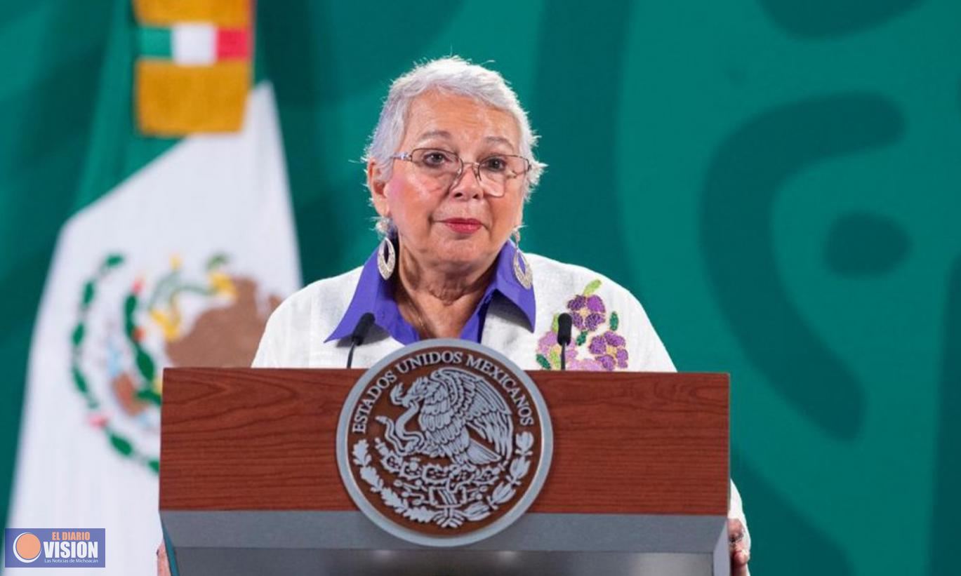 “México sigue teniendo una deuda histórica”: Sánchez Cordero en el Día Internacional de la Mujer