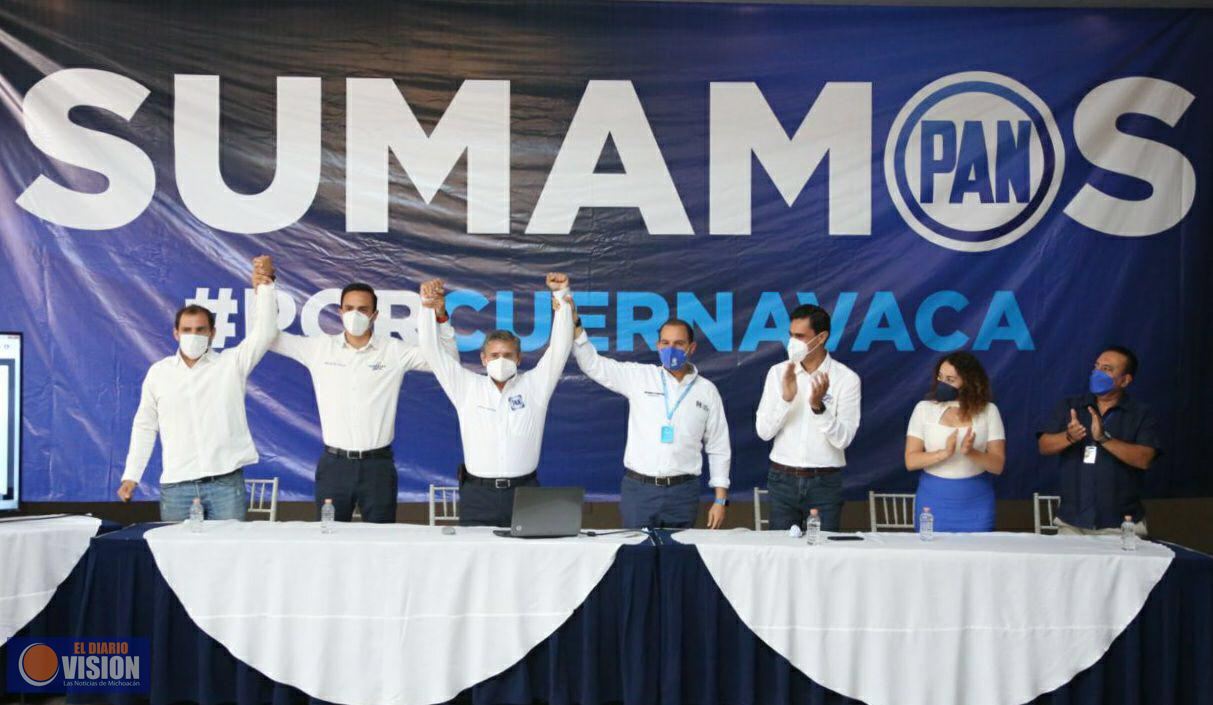 Cuernavaca es la peor cara de la política mostrada por Morena: Marko Cortés. 