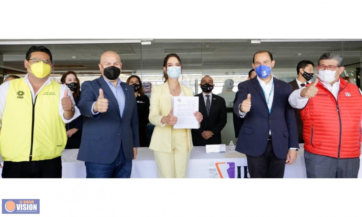 Solo con la postulación de Lupita Jones, la coalición Va por Baja California incrementó en 9 puntos 