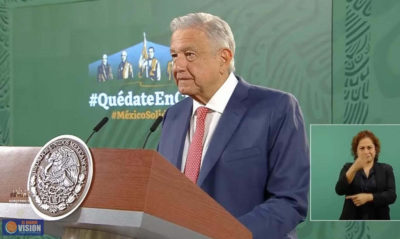 No nos vamos a mover; ni un paso atrás en la Reforma Eléctrica: AMLO