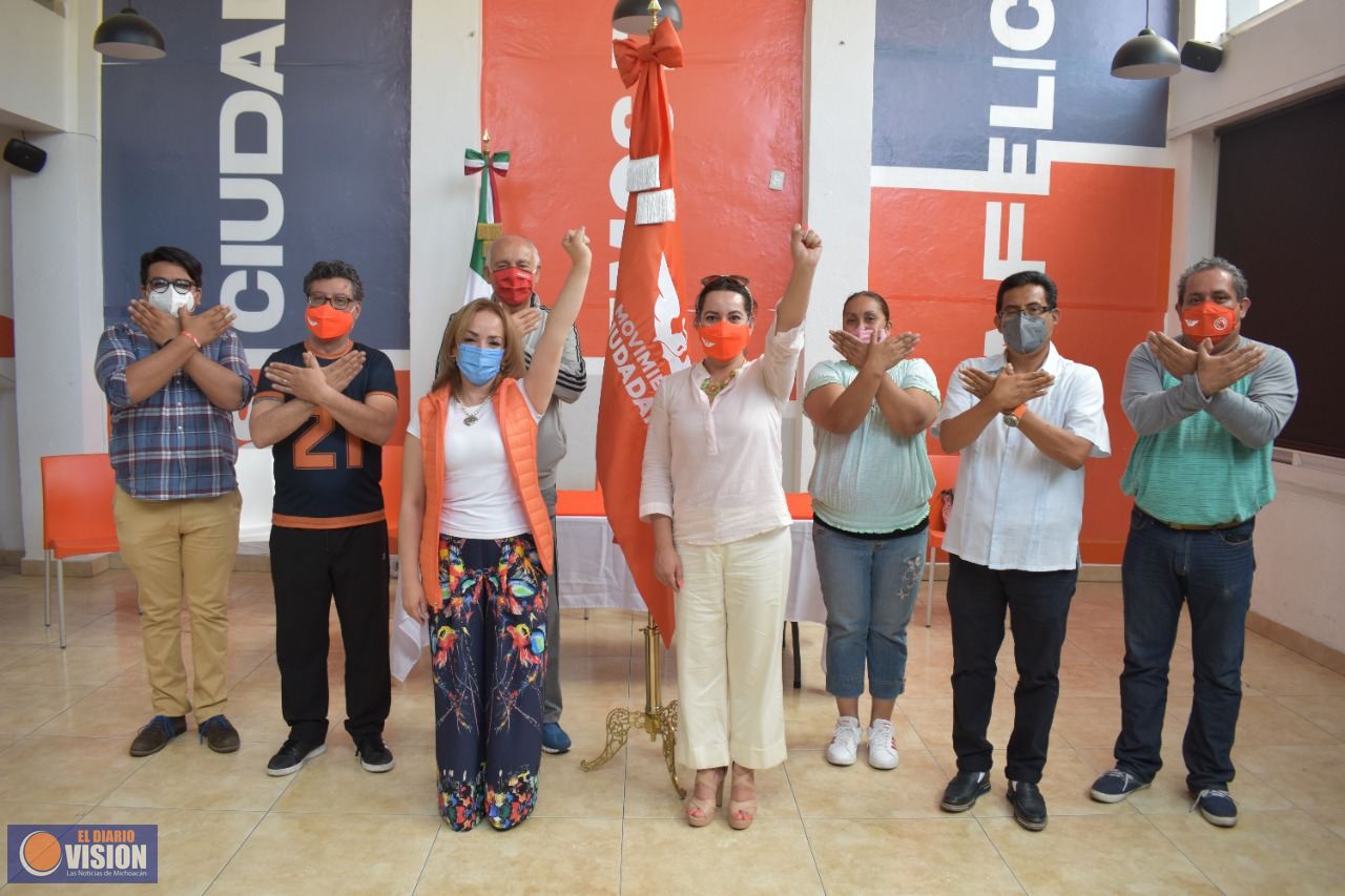 Movimiento Ciudadano pone el ejemplo; para Morelia, apuesta por las mujeres