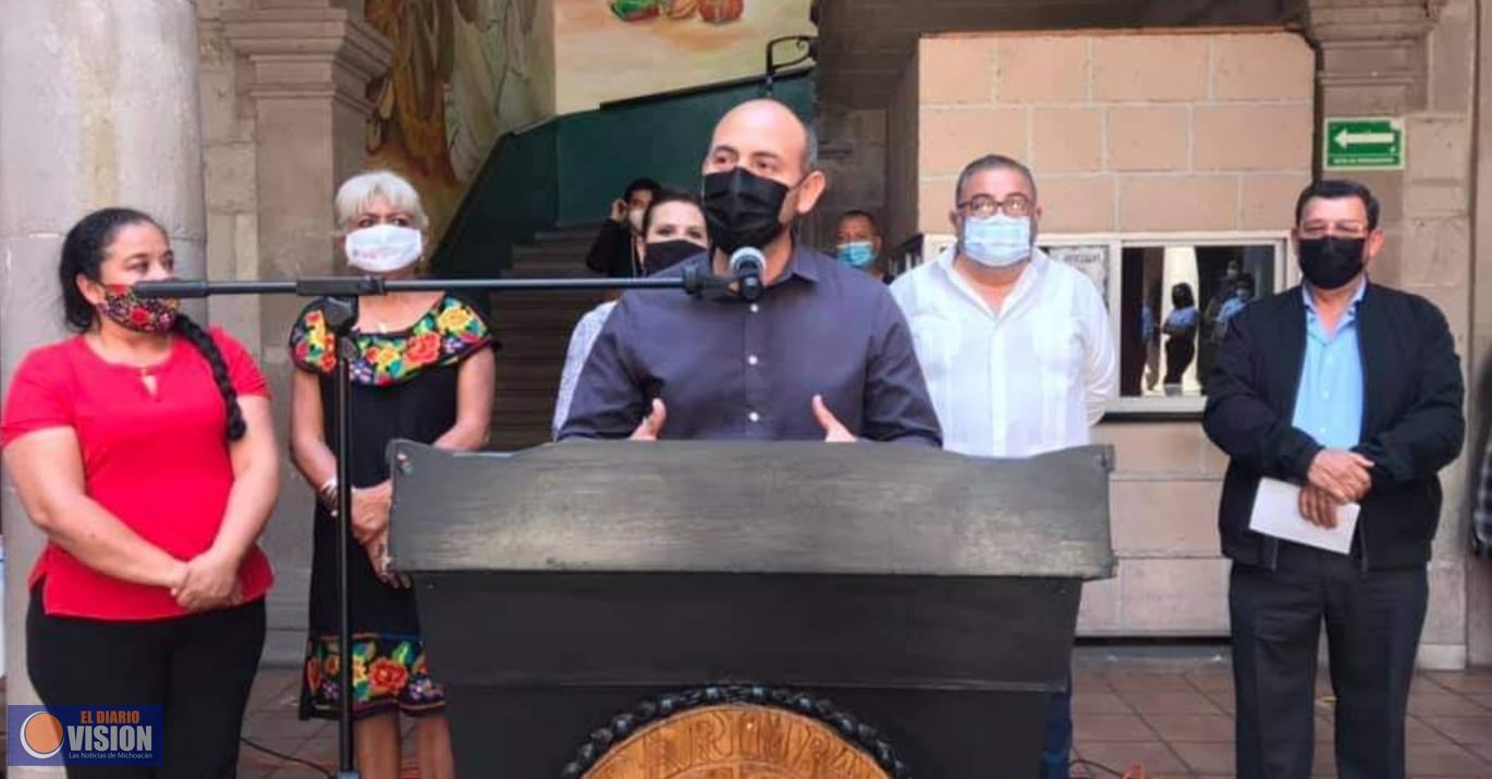 Eric Gaona García, asume Presidencia de Tarimbaro 