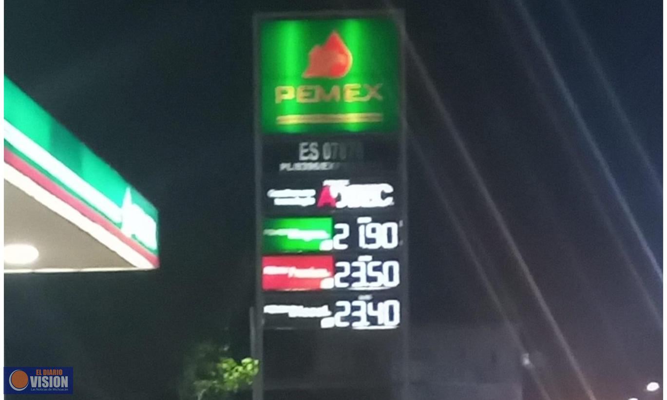 Precios de gasolina ‘no han aumentado’ desde inicio de Gobierno: AMLO