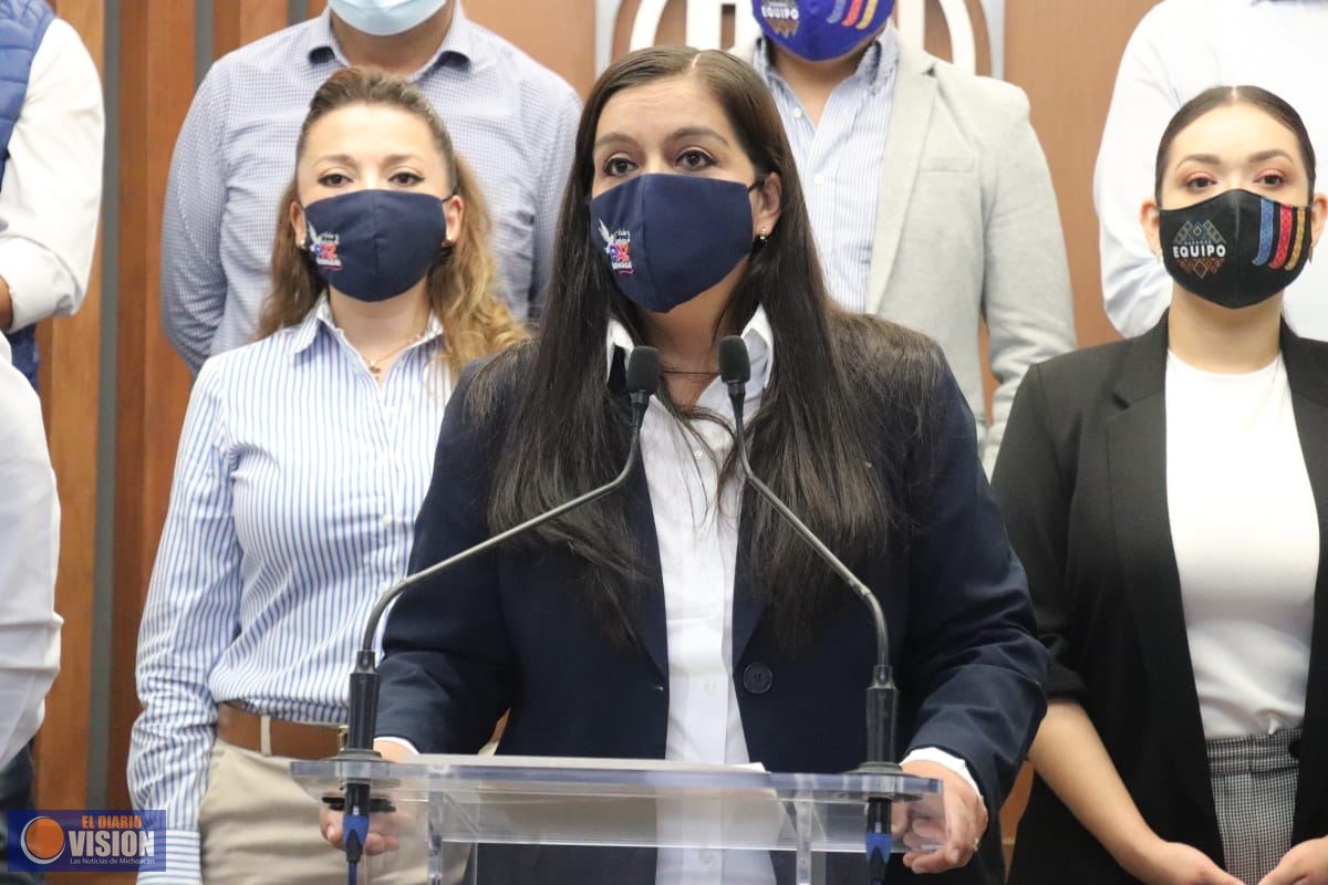 PAN cuenta con las y los mejores candidatos para ayuntamientos y diputaciones: Teresita Herrera 