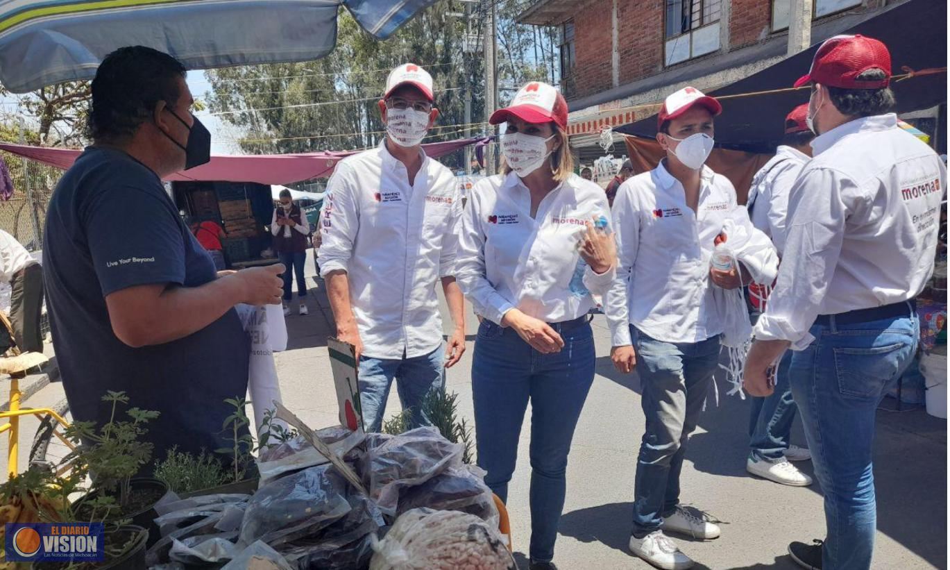 No soy un candidato de escritorio, soy de acciones y de calle: Iván Pérez Negrón