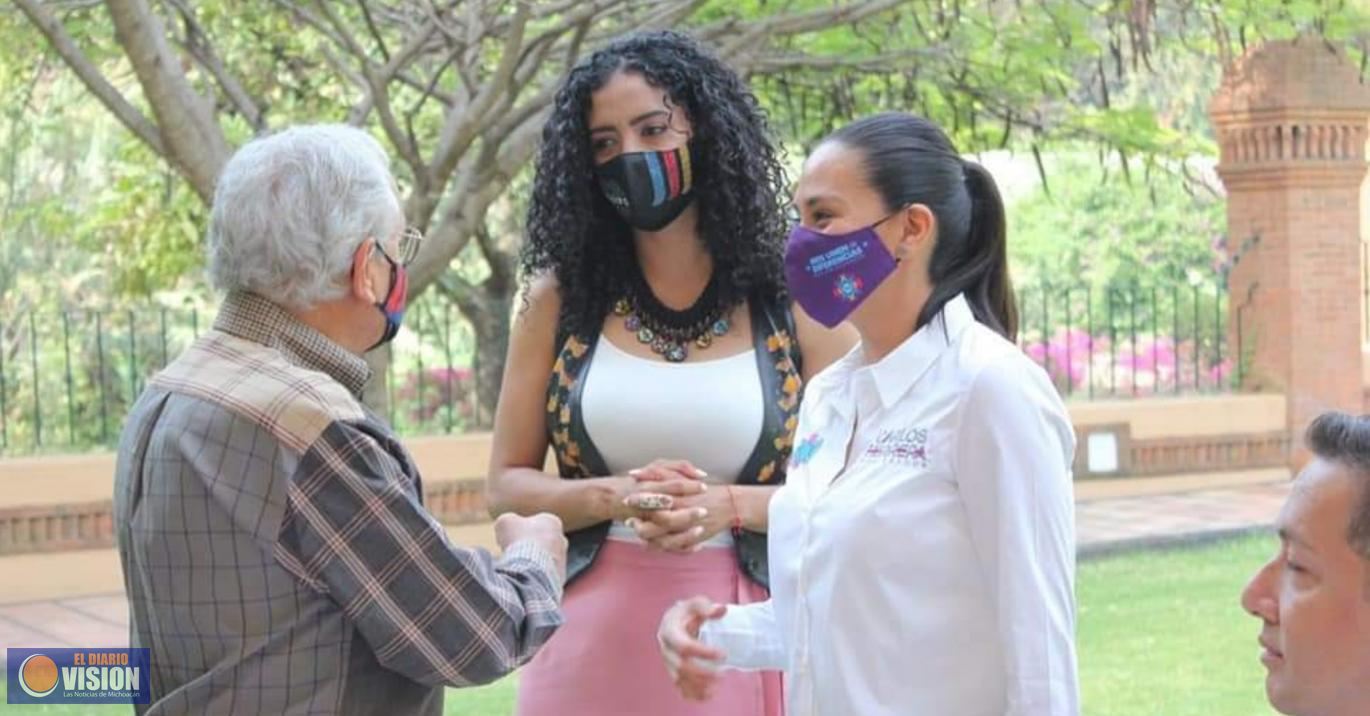 Respalda Rosario Jasso, esposa de Carlos Herrera a Edna Díaz.