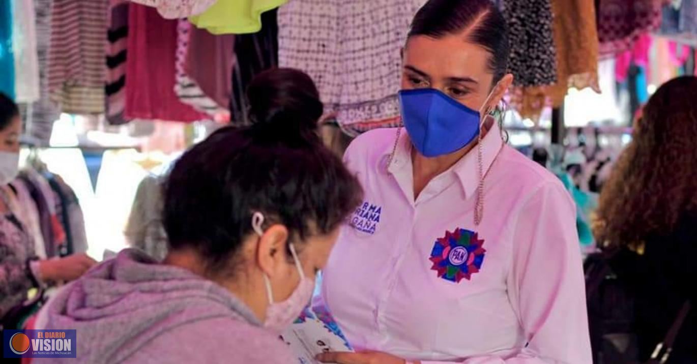 Conozco Uruapan y sabré trabajar por él desde el Congreso: Norma Adriana Magaña
