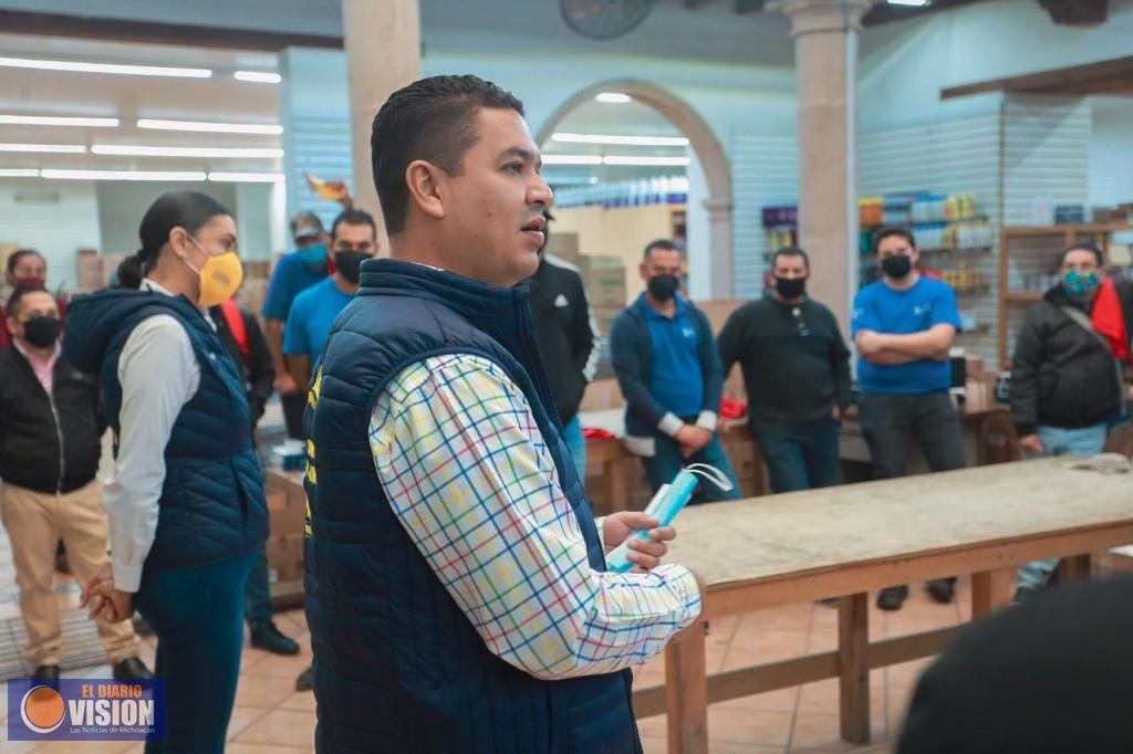 Trabajaremos sin descanso por un mejor Uruapan para todas y todos: Miguel Paredes