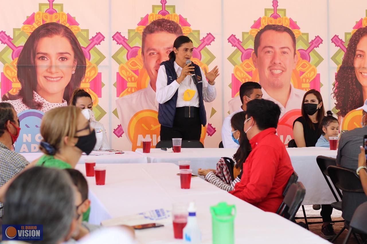 Uruapan será la ciudad luz: Norma Adriana Magaña 
