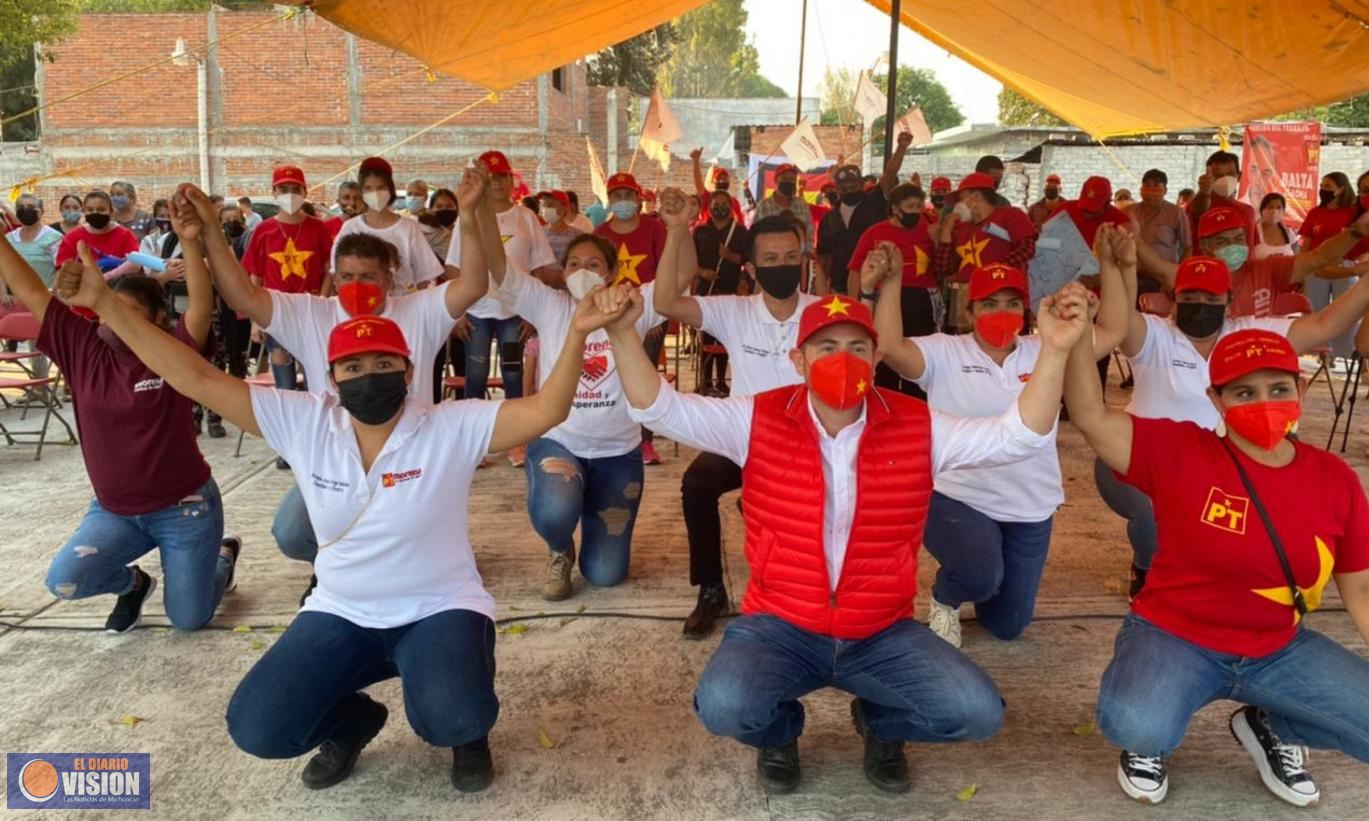 Eric Gaona comprometido con los sectores más vulnerables