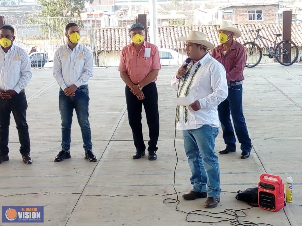  En Coeneo vamos por el apoyo a productores de lenteja: Marco Aurelio