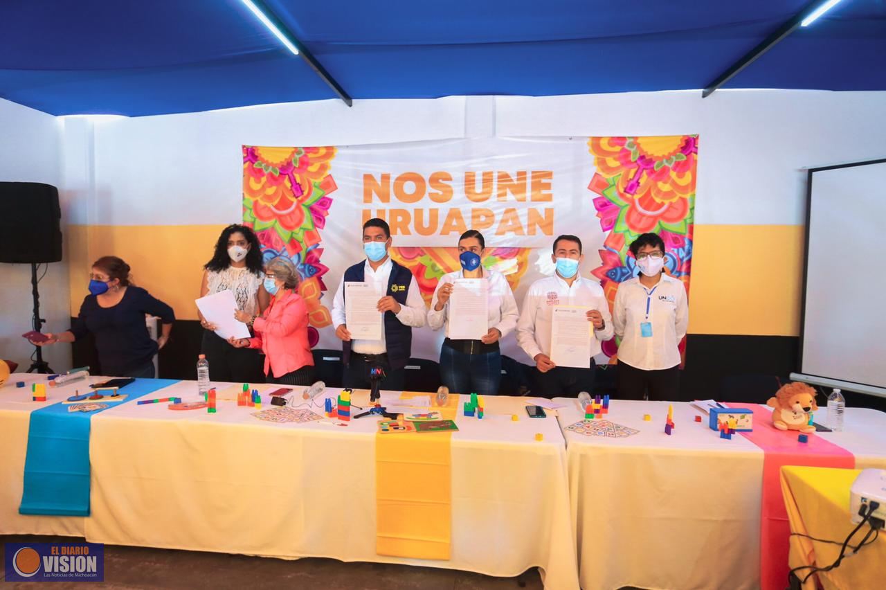 Firma Miguel Paredes Pacto x la Infancia 