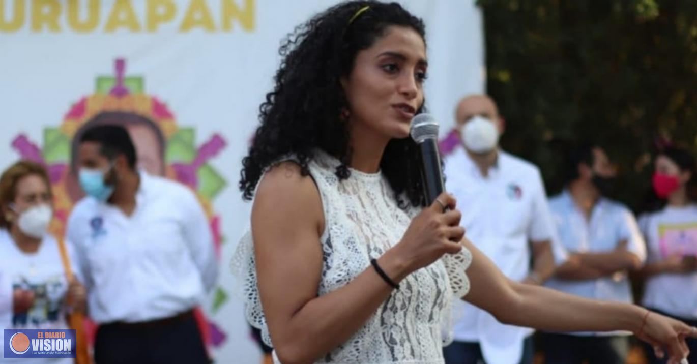 Tenemos que trabajar juntos por la sociedad, expresa Edna Díaz