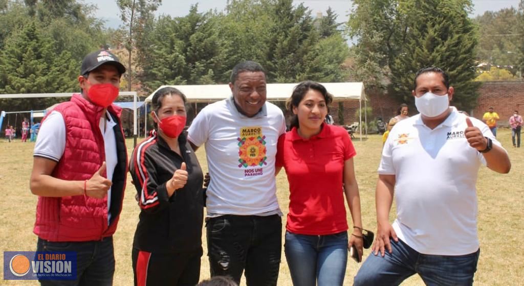 Vamos a legislar con justicia por el deporte, vamos por becas para deportistas: Marco Aurelio