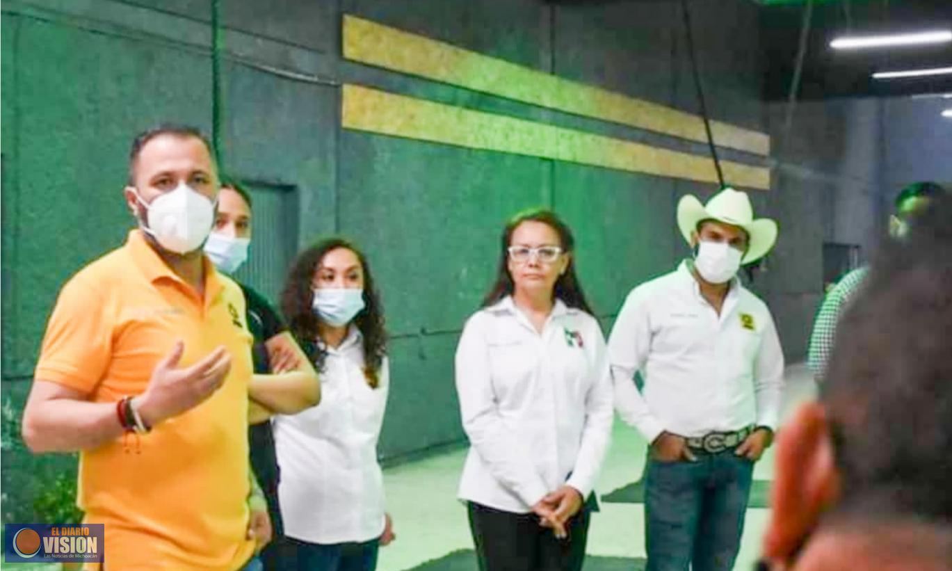 Fomentar y apoyar el deporte, compromete Luis Felipe León Balbanera 
