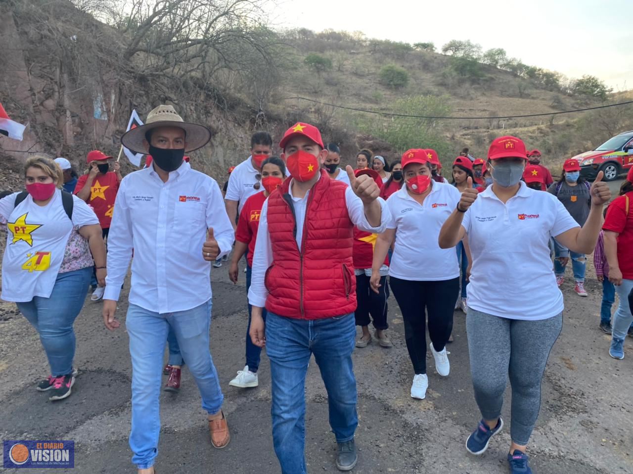 Eric Gaona García decidido a llevar progreso a Cañada De Los Sauces en Tarímbaro