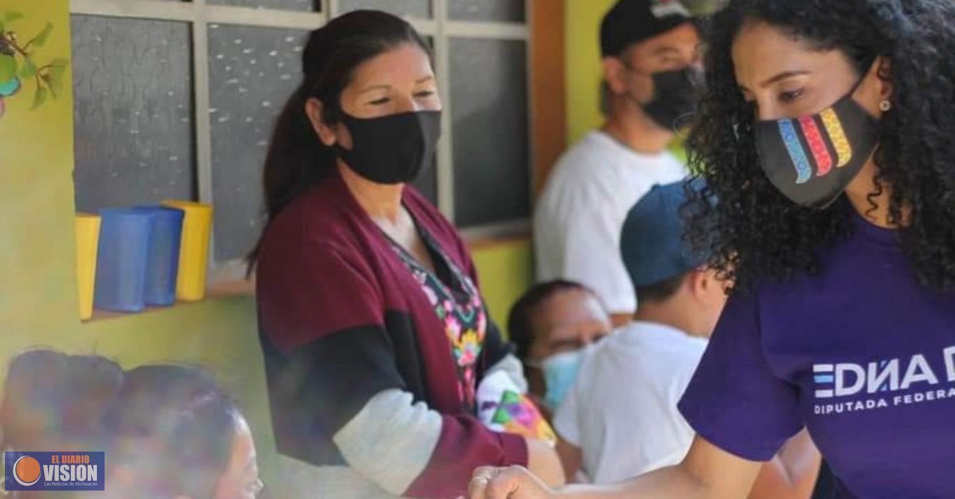 Se debe reconocer la labor de los brigadistas que combaten los incendios forestales: Edna Díaz