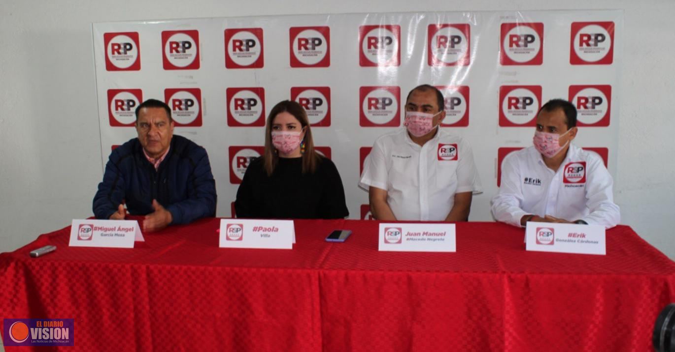 Redes Sociales Progresistas respalda el trabajo de sus candidatos en el estado
